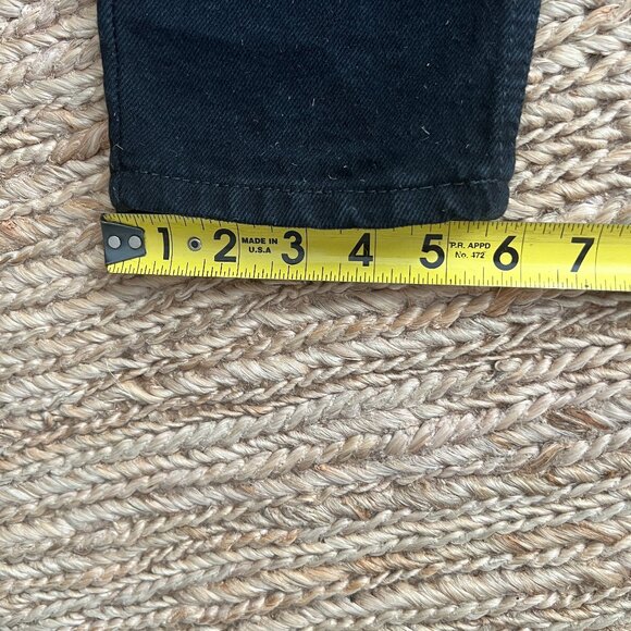 American Apparel Denim The High Waisted 100% Cotton Jean, Black, 25 - Picture 7 of 7